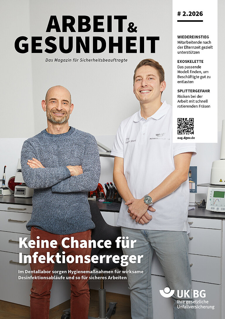 Titelcover Arbeit und Gesundheit