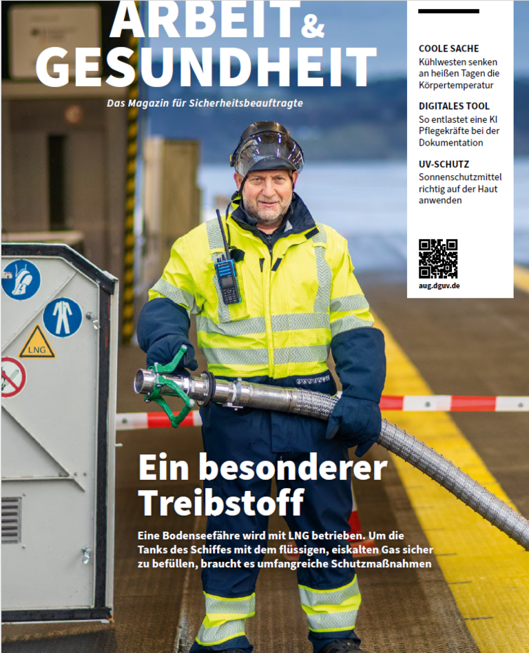 Titelcover Arbeit und Gesundheit
