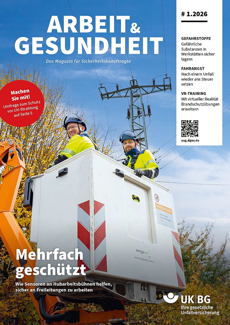Titelbild Zeitschrift und Gesundheit